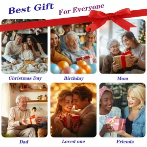 Shiatsu Neck & Back Massager with Heat – Deep Tissue Massage Gift