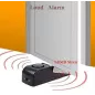 EMDMAK Alarme Arrêt de Porte 120DB - 2 Pièces - Sécurité Maison & Voyage (Noir)