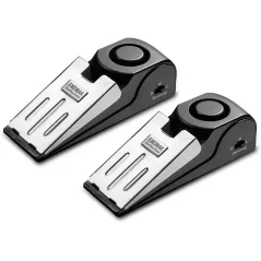 Alarme Arrêt Porte EMDMAK 120dB - Lot de 2 Noir