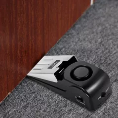 Alarme Arrêt Porte EMDMAK 120dB - Lot de 2 Noir
