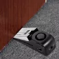 EMDMAK Alarme Arrêt de Porte 120DB - 2 Pièces - Sécurité Maison & Voyage (Noir)