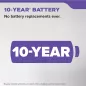 Détecteur de fumée et monoxyde de carbone Kidde 10 ans, batterie, voyants LED, modèle 30CUD10