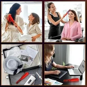 Laser Hair Growth Comb for Men & Women – Red Light Treatment (1pc)