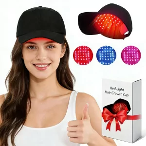Red Light Laser Hair Growth Cap – Adjustable, Portable Hair Regrowth