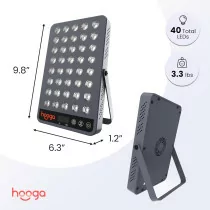 Hooga HG200 Red & Near Infrared LED Panel 660nm & 850nm with Timer