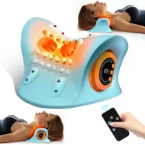 Massageur Cou 2025 : Détente Chauffante, 3 Modes, Portable