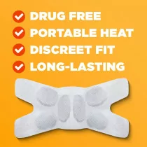 ThermaCare Portable Heating Pads – Disposable, Adhesive Pain Relief Wraps