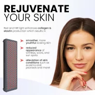 Hooga Red Light Therapy HG300 - 60 LEDs for Pain Relief & Skin Health