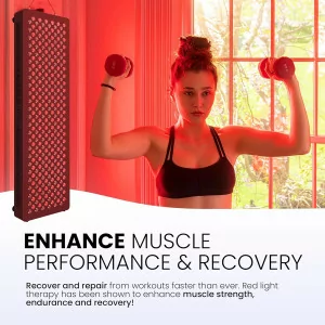 Hooga Red Light Therapy HG300 - 60 LEDs for Pain Relief & Skin Health