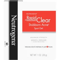 Neutrogena Rapid Clear Acne Spot Treatment Gel, 10% Benzoyl Peroxide