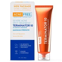 AcneFree Terminator 10% Benzoyl Peroxide - Crème Anti-Acné