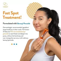 AcneFree Terminator 10% Benzoyl Peroxide - Crème Anti-Acné