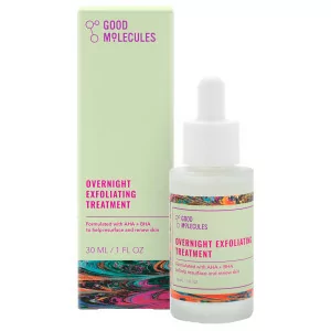 Good Molecules Overnight Exfoliating Treatment with AHA & BHA for Pores