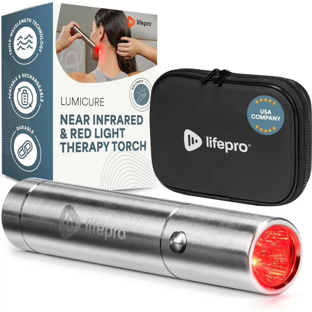 Lifepro Infrared Red Light Therapy for Joints & Muscles – Portable 3 Wavelength Device