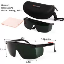 FreeMascot IPL Laser Safety Glasses 200nm-2000nm for Hair Removal