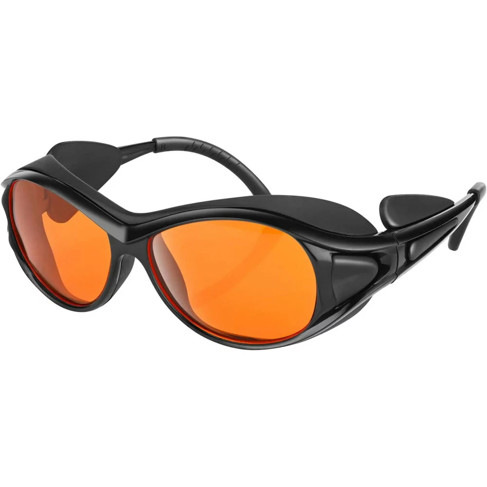 UV Safety Glasses for 90-490nm UV Lamps | Anti-Fatigue, Shatterproof