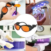UV Safety Glasses for 90-490nm UV Lamps | Anti-Fatigue, Shatterproof