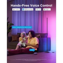 Govee RGBIC Smart Floor Lamp - Alexa LED, 16M Colors & Music Sync