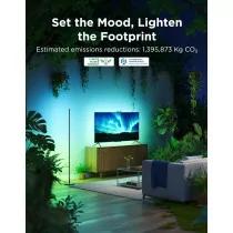 Govee RGBIC Smart Floor Lamp - Alexa LED, 16M Colors & Music Sync