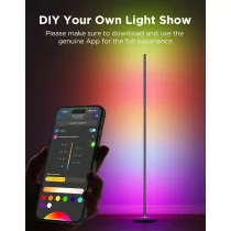 Govee RGBIC Smart Floor Lamp - Alexa LED, 16M Colors & Music Sync