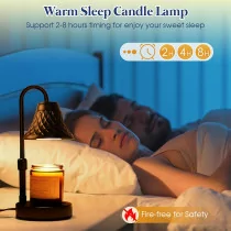 Adjustable Candle Warmer Lamp with Timer – Perfect Gift for Women