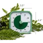 TIME TIMER Home MOD 60 Min - Minuteur Visuel Silencieux pour Enfants, Bureau, École (Vert Foncé)