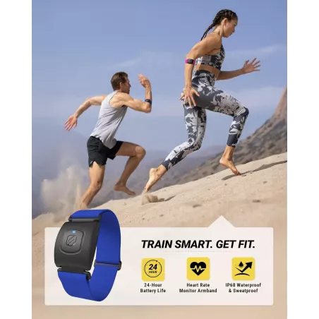 Scosche Rhythm+ 2.0 : Moniteur Cardio Bluetooth étanche IP68