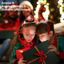 Cute Cat Night Light - 16 Color Changing Kitty Lamp with Remote & Timer