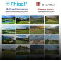 PHIGOLF Home Golf Simulator with Motion Sensor & Swing Stick – 38,000+ Courses, Android/iOS & E6 Connect Compatible