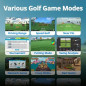 PHIGOLF Home Golf Simulator with Motion Sensor & Swing Stick – 38,000+ Courses, Android/iOS & E6 Connect Compatible