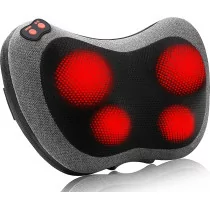 Papillon Shiatsu Back & Neck Massager with Heat – Deep Tissue Relief Pillow
