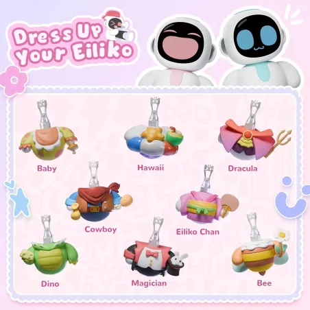 ENERGIZE LAB Eiliko Coral Pink – Robot AI Mini Bijou Fun