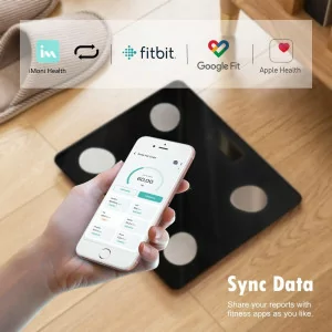 NUTRI FIT Smart Digital Bathroom Scale with Bluetooth & Body Composition