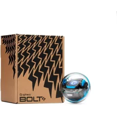 Sphero Bolt+ Robot Éducatif Programmable avec Écran LCD Animé, Recharge Qi, Étanche – Dès 8 ans