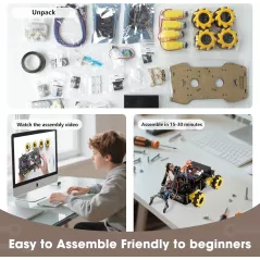 Robot éducatif ACEBOTT 5DOF pour enfants 8-12 ans STEM