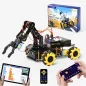 Kit Robotique ACEBOTT 5DOF pour Enfants 8-12 ans, Programmation ESP32 Arduino, Télécommande STEM