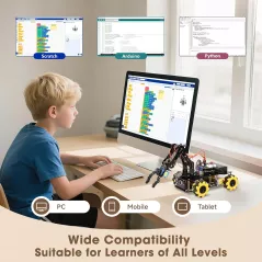 Robot éducatif ACEBOTT 5DOF pour enfants 8-12 ans STEM