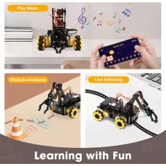 Robot éducatif ACEBOTT 5DOF pour enfants 8-12 ans STEM