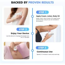 REDLOOK 3-in-1 Body Sculptor - Anti-Cellulite Massager & Skin Tightening