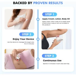 REDLOOK 3-in-1 Body Sculptor - Anti-Cellulite Massager & Skin Tightening