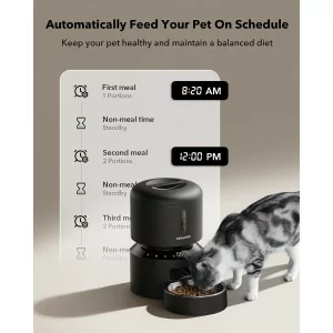 PETLIBRO 3L Automatic Cat Feeder – Programmable, Voice Call & Airtight