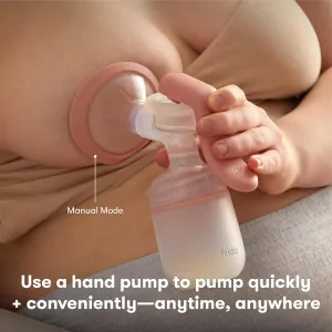 Frida Mom 2-in-1 Breast Pump: Manual & Hands-Free Wireless Milk Collector