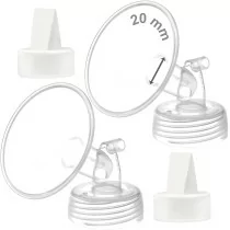 Maymom 20mm Flange & Duckbill Valve for Spectra S1 S2 9 Plus Pumps