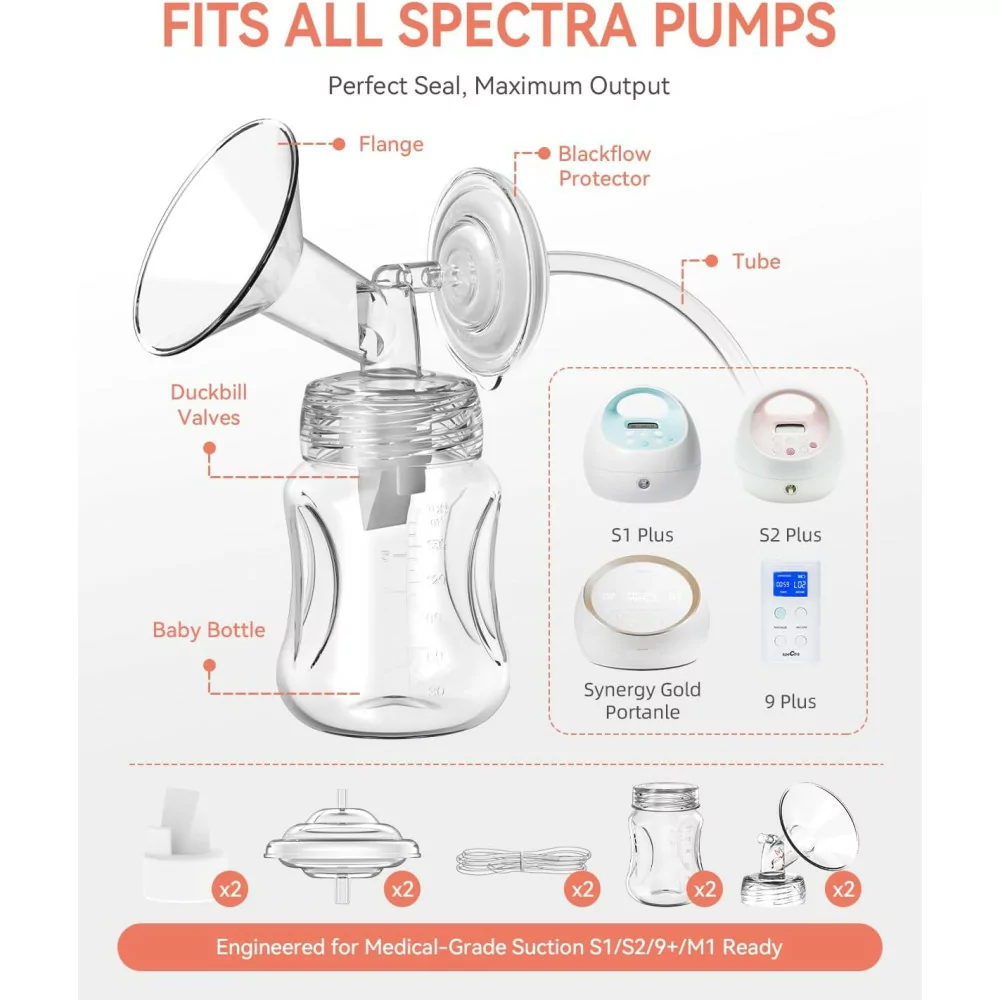 Kit 10 Pièces pour Pompes Spectra S1 S2 9 Plus Synergy Gold