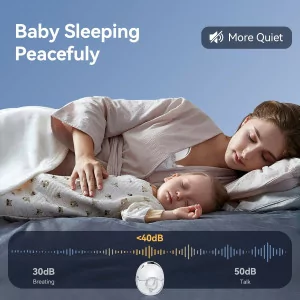 Hands-Free Wearable Breast Pump MY-375 - Strong, Quiet, 4 Modes & 12 Levels