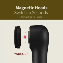 Premium Waterproof Facial Cleansing Brush – Spin & Sonic Deep Pore Care