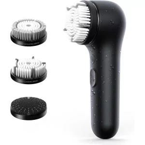 Premium Waterproof Facial Cleansing Brush – Spin & Sonic Deep Pore Care
