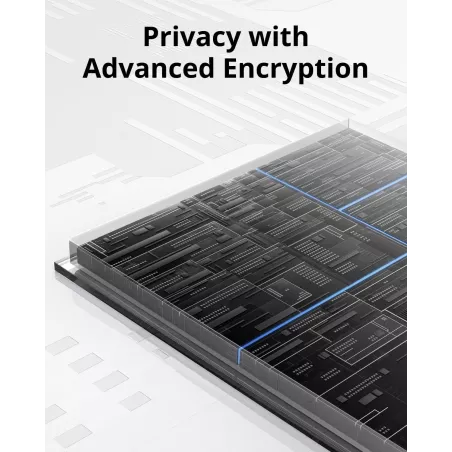 eufy Security HomeBase S380 - Centre de sécurité Edge, stockage local jusqu'à 16TB, Wi-Fi 2.4 GHz, sans abonnement