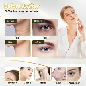 Triple Action LED Face & Neck Light Therapy Device with 7 Color LEDs