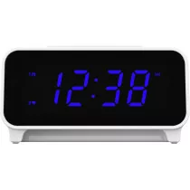 Emerson CKS1500 SmartSet Dual Alarm Clock Radio with Blue LED Display